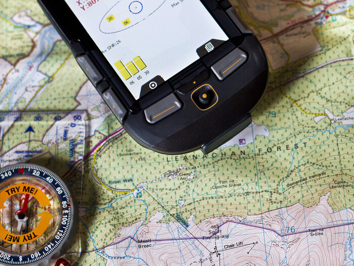 Camping GPS and Compass